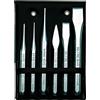USAG 372 SE6 - Assortimento di scalpelli, ugnetti, punzoni in busta di plastica (6 pz) 372181