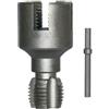 Yuanpgky Strumento per filettare tubi dell'acqua in metallo con matrice integrata per taglio filettatura interna ed esterna, compatibile con tubi PPR da 1/2 pollici (20 mm) e 3/4 di pollice (25 mm) (2 pezzi)