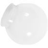 DONFAMDS Sfera Design Creativo in Acrilico Bianco Giardino Lampione Paralume e Facile da come Ricambio per Lampade da Esterno