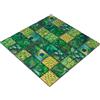 conwire Piastrelle a mosaico in vetro con motivo forestale, verde