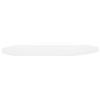 MAGICLULU Paralume da Soffitto Rotondo in Acrilico Bianco Diffusore di Luce Uniforme per Camere da Riposo e Soggiorni Design Semplice e Raffinato