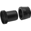 Garsent Adattatore a T per Fotocamera Nikon Mirrorless N1, Anello a T per Tutti gli Obiettivi con Interfaccia SCT Come 5SE, 6SE, 8SE C5, C8, C9.25, C11, C14