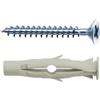 MAURER Tassello Tasselli in Nylon Universale con Vite Tsp Maurer MUXV8 ØxL.8x50mm 50Pz