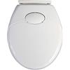 Vetrine in rete Vetrineinrete® Copriwater universale bianco con adattatore riduttore per bambini tavoletta da bagno wc con chiusura ammortizzata silenziosa soft close in abs 52737 M45