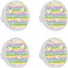 LVTISEE 4 pomelli decorativi arcobaleno hipster unicorno modello armadio comò cassetto tirare decorativi mobili da cucina cassetti tira per casa, cucina, bagno o ufficio