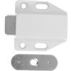 DIYEAH 10 Pezzi Chiusura Magnetica per Porte Armadio con Chiavistelli, Push To Open, Riduzione Rumore, per Sportelli e Porte in Legno o Vetro