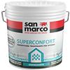 San Marco SUPERCONFORT Pittura per interni anticondensa termoisolante traspirante antimuffa, colore: Bianco, size: 10 lt