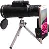 BESTonZON Monoculari telescopio da viaggio fotocamera del telescopio binocolo compatto monoculare 40x60 rifrattore portatile visione notturna ottico