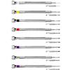 TopHomer Set di 8 cacciaviti di precisione, piccoli cacciaviti a testa piatta per orologiai con lame di ricambio per orologi, occhiali, gioielli, elettronica (set A)