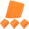 BAZEITFLOW Coperture per Piedini Antiscivolo in Gomma per Scala 4 Pezzi, Tappi Protettivi Facili da Installare Compatibilità per Accessori Scala