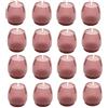 Ulalaza 16 pezzi tappi per gambe per sedie rotonde con protezione per pavimento in silicone in feltro antiscivolo per evitare di graffiare i piedini dei mobili
