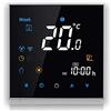 BecaSmart 3000 Serie Touch Screen LCD 16A Riscaldamento Elettrico Termostato di Controllo della Programmazione Intelligente con Connessione WIFI (Riscaldamento Elettrico, Nero(WIFI))
