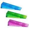 LNIMIKIY Fermaporta a cuneo di sicurezza per bambini, in morbido silicone, antiscivolo, protezione antivento, colore casuale