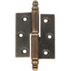 bricoleva.it Cerniere a Sfilare in Ottone Bronzato (40 x 40 mm.), Cerniere Sfilabili Rimovibili Facili da Montare, Resistenti ed Affidabili, Ideali per Mobili, Ante, Sportelli e Armadi, 2 Pezzi Destre