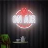 HFHungkeong On Air - Lampada da parete a LED in acrilico, dimmerabile, con catena da appendere di 55 cm, segnale di avvertimento per studio di registrazione, per emittenti, uffici, negozi, ristoranti