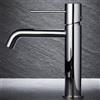 NOLUXA IMEX - Rubinetto Lavabo Cromato | Rubinetto Bagno Monocomando Acqua Fredda/Calda | Rubinetto Bocca Bassa in Ottone | Risparmio Idrico, Facile Installazione | Serie Monza | Colore Cromato