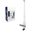 Generic Staffa di montaggio a parete per console PS5 Pro, supporto universale per console P5, compatibile con P5/P5Slim, colore: bianco