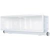 vecamco Clima Plus - Scatola per 2 Uscita Scarico condensazione 430 x 108 x 65 bianco