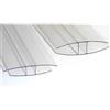 DECOR ITALY Profilo Giunzione H PC Alveolare UV PROTETTO Lunghezza 3 m Spessore 10 mm