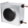 Alnor Registro di riscaldamento, scambiatore di calore, riscaldamento tubo, registro dell'acqua calda DN Ø 400.
