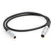 SZRMCC 1B 6 pin maschio a 0B 7 pin maschio cavo di alimentazione per DJI Ronin 2 stabilizzatore cardanico a Tilta Nucleus-M Wireless Focus Motor (diritto 6Pin-Straight 7Pin)