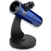 Carson SkySeeker Newtonian Reflector Telescope with Dobsonian Mount, 15-37.5X, Blue (JC-200) by Carson