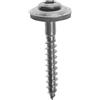bricoleva.it Set di 125 Viti con rondella per Lattonieri con Impronta Torx, Guarnizione in Neoprene per Impedire l'Infiltrazione di Umidità, Ideali per Fissaggio di Pannelli, Lamiere all'Esterno (4,5 x 45-125 pz.)