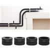 ieLsngai Ganascia Pressatrice Profilo a U, U16/20/25/32 mm per Pinze a Pressare, Inserto per Crimpatrice Manuale