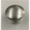 Ghidini POMO POMOLO PER PORTA SUSY GHIDINI ALLUMINIO CROMO SATINATO F1 mm60 ROSETTA mm51 H mm46 ADATTO AL MONTAGGIO SU PORTE BLINDATE E SU PLACCHE O COME CENTROPORTA O COME MANIGLIA Q8