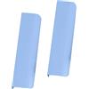 AGINOS Maniglie per Mobili Blu Maniglioni Invisibili per Cassetti 2 Maniglie per Armadietti da Cucina Maniglie per Ante dell'armadio Estese, Lega di Alluminio (Length 200mm)