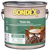 PPG BONDEX TEAK OIL olio universale per arredo esterno 750 ml