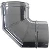 MBM Canna fumaria parete doppia coibentata inox curva 90 dn 80/130