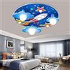 AHQX Plafoniera Bambini Acrilico LED Contemporanea Minimalista Creativo Lampada Da Soffitto Circolare Illuminazione Ragazze Soffitto Lamp Letto Universo Dei Cartoni Animati Lampadario All'asilo Camera