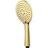 Stinnea Corona - Soffione doccia a 3 getto, colore: Oro