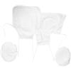 Homoyoyo 2 Set Grembiuli Cucina e Cappelli Cuoco Costume Chef Mesi per Foto Feste e Gioco di Ruolo in Cucina Abbigliamento Resistente e Versatile