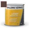 MASTERBRICO Smalto Lotary Baldini Vernici 750 ml vari colori smalto per legno e ferro smalto per interni e esterni (MARRONE 110)