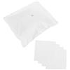 Gadpiparty Panni per Pulizia Lenti in Microfibra Superfine 15, 2cm Bianco 100 Pezzi | Uso Industriale, Resistente All'usura e Lavabile, Rimuove Macchie D'acqua, Formato 6x6 Pollici