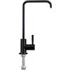 XDSMB Osmosi Inversa Rubinetto Cucina, Rubinetto Depuratore Acqua 360 Rubinetto Lavello Cucina,nero A