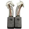 Buildalot Spazzole di Carbone ca-17-56446 per Hitachi Trapano VR-38-7x11x17mm - Con arresto automatico, molla, cavo e connettore - Sostituisce le parti originali 981612Z, 999043 & 999073