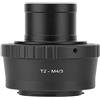 Gonetre Telescopio e Accessori T2-M4/3 Anello Adattatore per Montaggio su Telescopio in Metallo da 1,25 Pollici per Fotocamera M4/3 7 * 7 * 7CM Telescopio Astronomico