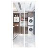 NVRENJIE Tenda Totalmente Magnetica, Zanzariera Magnetica per Porte, Impedendo agli Insetti di entrare - Chiude Automaticamente, Easy to Install, (45x59inch)115x150cm