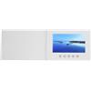 Bewinner Biglietto D'auguri Video Elettronico Display HD 720P Supporto di Formati Multipli per Showroom Automobilistici, Negozi di Abbigliamento, Brochure Video in Metallo 128 MB (10 pollici)