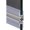 Ricambi & Box Doccia Guarnizione magnetica per vetri 6-8 mm, lunghezza 200cm, trasparente, installazione facile, modello EC-214