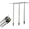 TANIASHOP Set da 3 Pezzi Chiavi a T da 1/2 1/4 3/8 Chiave a T Snodata Per Bussole con Manico Scorrevole Attacco Quadro Lunghe