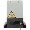 cunnyend Motorizzazione per cancello scorrevole, 1200 kg 240V AC Motore per cancello scorrevole elettrico automatico, sensori a infrarossi, 2 telecomandi, adatto per porte in acciaio inossidabile, ferro, legno