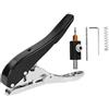 Oshhni Perforatrice Manuale per Bordi Pinza per La Lavorazione Del Legno Strumento di Punzonatura Portatile Multiuso Flessibile Portatile Punzonatrice per Ca, Nero 8 mm