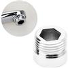 BE-TOOL - Connettore aeratore F22-1/2, filettatura 1/2, adattatore per rubinetto dell'acqua (confezione da 2)