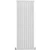 Monster Shop Radiatori Termosifoni in Acciaio Calorifero a Doppio Strato a Pannelli Piatti Riscaldamento Centralizzato Colonna Termosifone Orizzontale Radiatore a Parete - Bianco Lucido - 160 x 56 cm