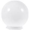 DONFAMDS Paralume Sferico in Acrilico Trasparente, Ricambio Globo 9, 50cm
