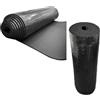 I K H E Malarka Tappetino isolante NBR/PVC autoadesivo - Rotolo da 10 m² | Isolamento termico 0,036 W/mK e isolamento acustico 15 dB | Tappetino isolante flessibile per pareti, pavimento, auto, camper, certificato CE